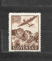 Slovakia Slowakei 1939 MH (*) Mi 5 Sc C5 Airmail. Flugpostmarken. SLOVENSKO. - Neufs