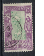 SAINT PIERRE ET MIQUELON             N°  YVERT  143  (2° Choix ) OBLITERE     ( OB    06/ 14 ) - Used Stamps