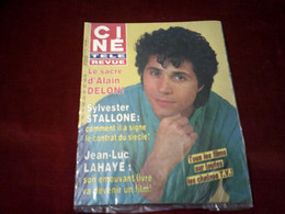 CINE REVUE N°  23  DU 5 JUIN 1986  JEAN LUC LAHAYE   EN COUVERTURE - Cinéma/Télévision