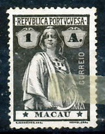 !										■■■■■ds■■ Macao 1913 AF#211 (*) Ceres 1 Avo Chalky 15x14 I-I (x2531) - Oblitérés