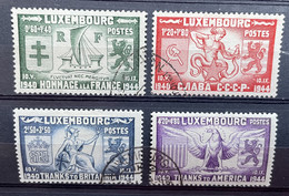 LUXEMBOURG - (0) - 1945  #  4 VALUES - Oblitérés