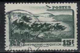 SAINT PIERRE ET MIQUELON             N°  YVERT 341 OBLITERE     ( OB    06/ 19 ) - Used Stamps