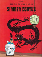 BD TINTIN EN FINLANDAIS SININEN LOOTUS  ( LE LOTUS BLEU ) EDITION 1999 - LIVRE EN BON ETAT, VOIR LES SCANNERS - Tintin