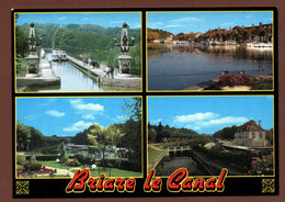 (RECTO / VERSO) BRIARE LE CANAL - MULTIVUES - CPM GF - Briare