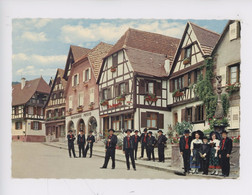 Dambach La Ville : Groupe Folklorique, Dambach Après La Fête - Paysages Et Folklore D'Alsace N°1138 Marasco - Dambach-la-ville