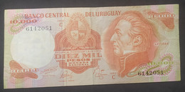 Uruguay – Billete Banknote $ 10.000 Moneda Nacional – Serie C - Uruguay