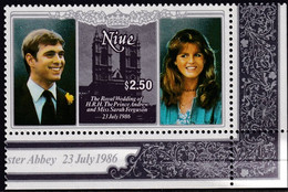 Niue 1986 Royal Wedding Sc 520 Mint Never Hinged. - Niue