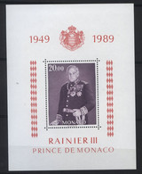 Monaco Bloc **  N° 45 - Prince Rainier III - - Blocs
