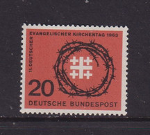 WEST GERMANY - 1963 Evangelical Congress 20pf Never Hinged Mint - Ungebraucht