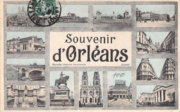 45 - ORLEANS - Souvenirs D'Orléans - Multivues - Carte Postale Ancienne - Orleans