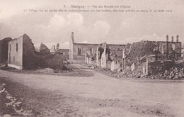7 MARGNY                     Vue Des Ruines Sur L Eglise - Other & Unclassified