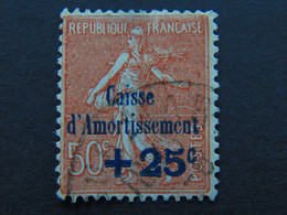 N°. 250 Oblitéré D'une Oblitération Légère - 1927-31 Caisse D'Amortissement