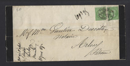 Lettre De FRANCE N° 20 Obl De Marseille Sur Avis - 1849-1876: Classic Period