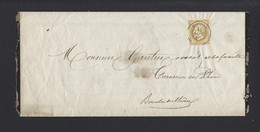 Lettre De FRANCE N° 21 Obl  ROGNAC Sur Avis Décès - 1849-1876: Classic Period