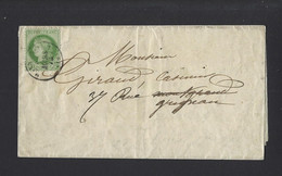 Lettre De FRANCE N° 53 Obl MARSEILLE Port Local - 1849-1876: Classic Period