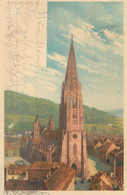 Allemagne Freiburg Im Breisgau 1901 Kunstler C. Jung Chromo Litho Postkarte - Freiburg I. Br.