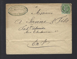 Lettre De FRANCE N° 53 Obl MARSEILLE Port Local - 1849-1876: Période Classique