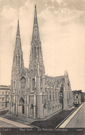 ¤¤  -  ETATS-UNIS   -  NEW-YORK  -  Lot De 2 Cartes  -  St-Paticks Cathédral  -  Trinity Church  -  Eglises   -   ¤¤ - Kerken