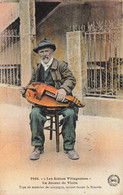 Type De Haute Loire * Les Scènes Villageoises * Le Joueur De Vielle * Personnage Musicien Instrument - Andere & Zonder Classificatie