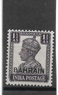 BAHRAIN 1942 - 1945 1½a SG 43 VERY LIGHTLY MOUNTED MINT Cat £7 - Bahreïn (...-1965)