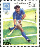 India 2004 Olympic Games, Athens 1v HOCKEY STAMP MNH, As Per Scan - Andere & Zonder Classificatie