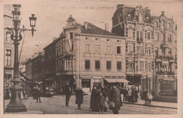 VERVIERS - Place De L'harmonie - Animé - Tramway - Carte Postale Ancienne - Verviers