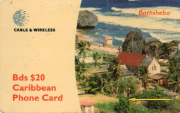 BARBADOS - GPT - CABLE & WIRELESS - 263CBDG - BATHSHEBA (HIGHLY USED) - Barbados (Barbuda)