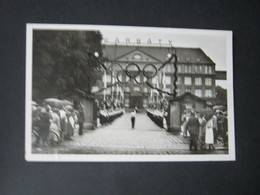 OLYMPIADE 1936 - BERLIN , Sonderkarte , Firma GARBATY  , Mit Sonderstempel - Sommer 1936: Berlin