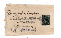 1/2 P.complete  Wrapper , Commercial Used Stationary ,overseas  To Germany - Cartas & Documentos