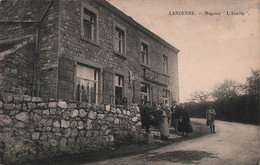 Landenne - Magasin L'abeille - Animé - Carte Postale Ancienne - Otros & Sin Clasificación