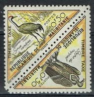 OIS 18 - MAURITANIE TAXE N° 34/35 Neufs** Oiseaux - Mauritanie (1960-...)