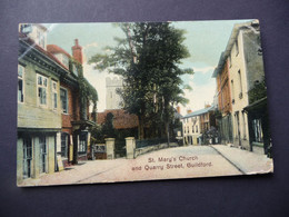 St Mary's Church And Quarry Street GUILFORD - Surrey