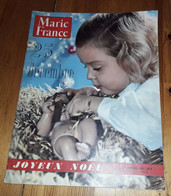 MARIE FRANCE N°574 Noël 1955 Mode Fashion French Women's Magazine - Fashion