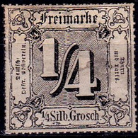 Stamp Thurn And Taxis 1865 1/4kr  Mint Lot61 - Postfris