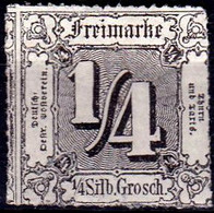 Stamp Thurn And Taxis 1865 1/4kr  Mint Lot64 - Ungebraucht