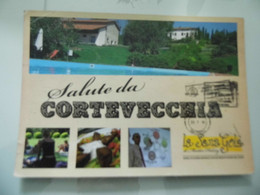 Cartolina "Saluti Da CORTEVECCHIA LA SANA GOLA" - Hotels & Gaststätten