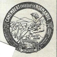 1934 P 11-12 Pub Fromage / Camembert Normandie / Caumont 14, Mantilly 60 (illustr éléphant) / Liste Fabricants Camembert - Landbouw