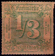 Stamp Thurn And Taxis 1865 1/3kr  Mint Lot70 - Ungebraucht