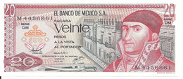 MEXIQUE 20 PESOS 1977 UNC P 64 D - Mexique