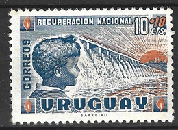 URUGUAY. N°667 De 1959 Sans Gomme/no Gum. Barrage. - Eau