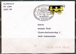 MiNr. 1256, Auf Portoger. Brief Von Braunschweig Nach Duderstadt; B-315 - Briefe U. Dokumente