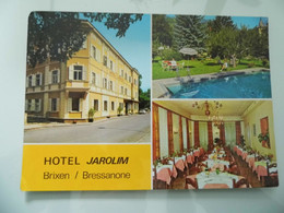 Cartolina "HOTEL JAROLIM BRIXEN / BRESSANONE" - Hotels & Gaststätten