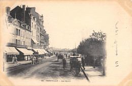 CPA 14 TROUVILLE LES QUAIS - Trouville