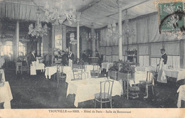 CPA 14 TROUVILLE SUR MER HOTEL DE PARIS SALLE DE RESTAURANT - Trouville