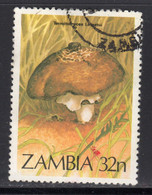 Zambia 1984 32n Fungi Fine Used SG422 - Zambia (1965-...)