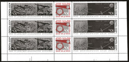 CCCP USSR URSS / BLOC DE 6 TIMBRES ** AEROSPATIAL / ESPACE / 1966 - Unused Stamps