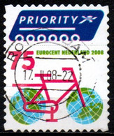 Olanda 2008 - Bicycle With Globes As Wheels - 75 Ct - Euro Cent - Usados