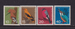 WEST GERMANY - 1963 Birds Set Never Hinged Mint - Ungebraucht