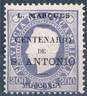 Lourenço Marques, 1895, # 21 Dent. 12 1/2, MNG (emitido Sem Goma) - Lourenco Marques