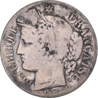 Monnaie, France, Cérès, Franc, 1871, Paris, TB+, Argent, Gadoury:465, KM:822.1 - Other & Unclassified